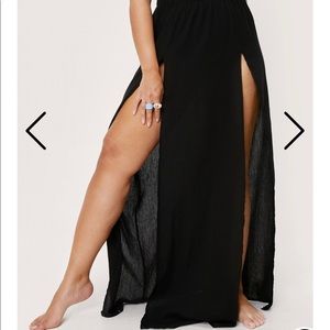 Nasty Gal Silky Skirt